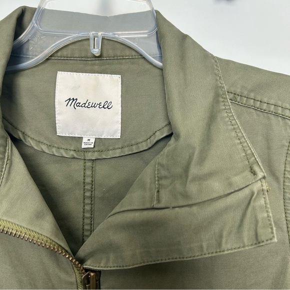 Madewell Army Green Military Field Jacket - Picture 2 of 8